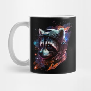 space raccoon Mug